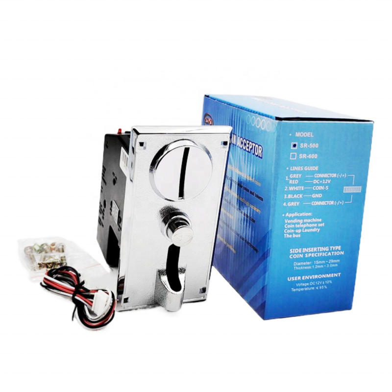Coin Acceptor Supplier - New Multi SR500 Electronic Coin Selector