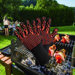 BBQ Glove Manufacturer - Cooking Grilling Heat Resistant Silicone Mitts