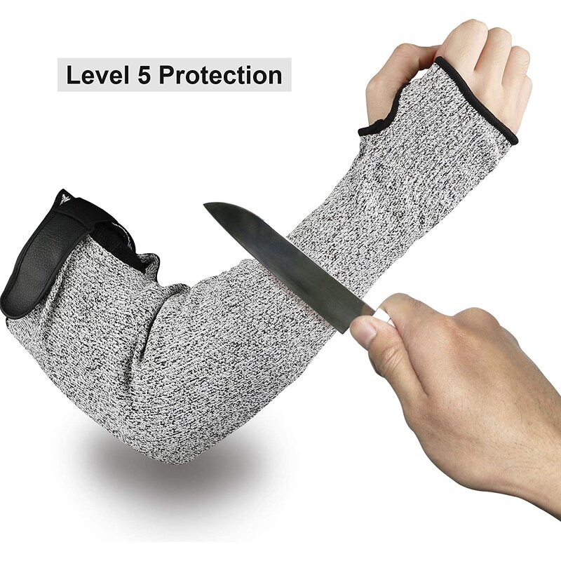 Arm Guard Sleeves Manufacturer - HPPE Level 5 Adjustable Long Arm
