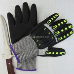 Impact Resistant Gloves Manufacturer - TPR with Anti-Cut Functionality