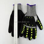 Impact Resistant Gloves Manufacturer - TPR with Anti-Cut Functionality