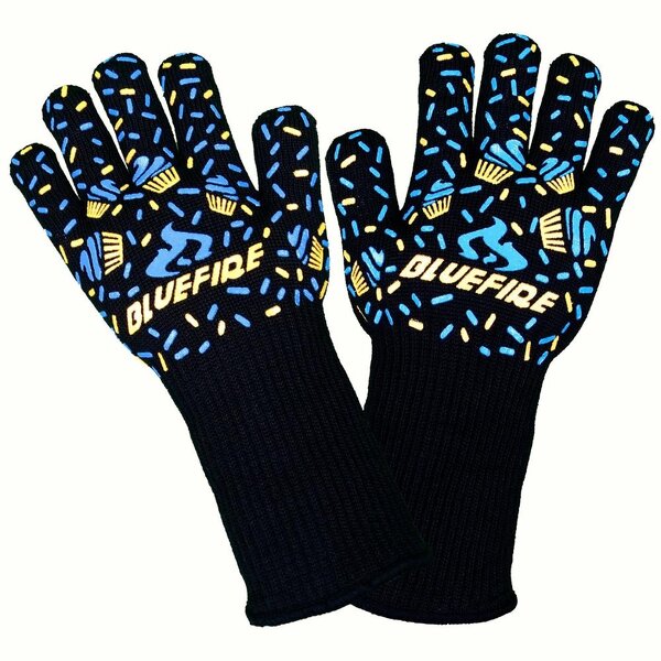 Heat Proof Gloves Manufacturer - BlueFire Pro for BBQ Welding Deyan Fiber