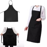 Welding Apron Manufacturer - Customized Logo Black Cotton Protective