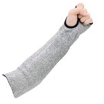 Protective Arm Sleeves Manufacturer - Level 5 with Thumb Slot Guard