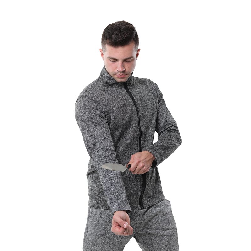 Cut Resistant Jacket Manufacturer - HPPE Full Zippered Body Protection
