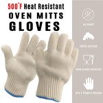 BBQ Gloves Manufacturer - China Factory Flexible Anti Skid Heat Resistant