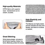 Work Sleeves Manufacturer - HPPE Cut Protection for Labor Safety