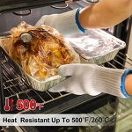 Grill Mittens Manufacturer - Hot Selling Extreme BBQ Heat Resistance Gloves