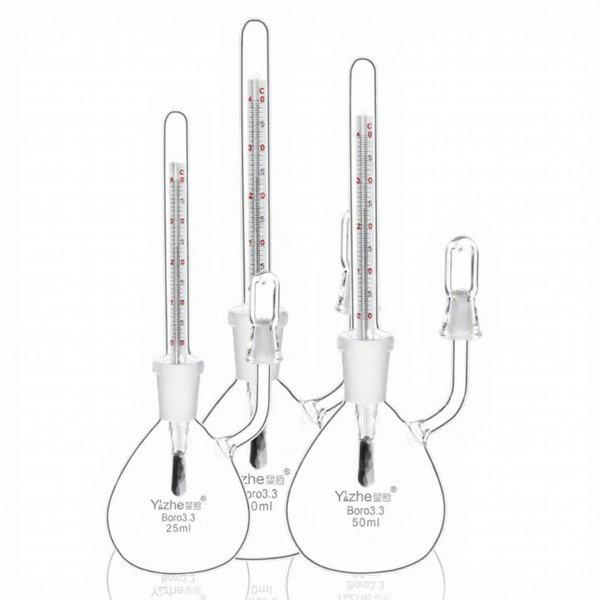 Density Bottle Manufacturer - Glass Pycnometer 25-250ml Lab Glassware
