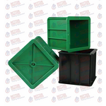 Concrete Test Moulds Factory - Steel Three Gang Mould 40 50 70.7