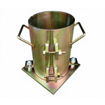 Concrete Test Mold Factory - Blank Square Plastic Test Mould