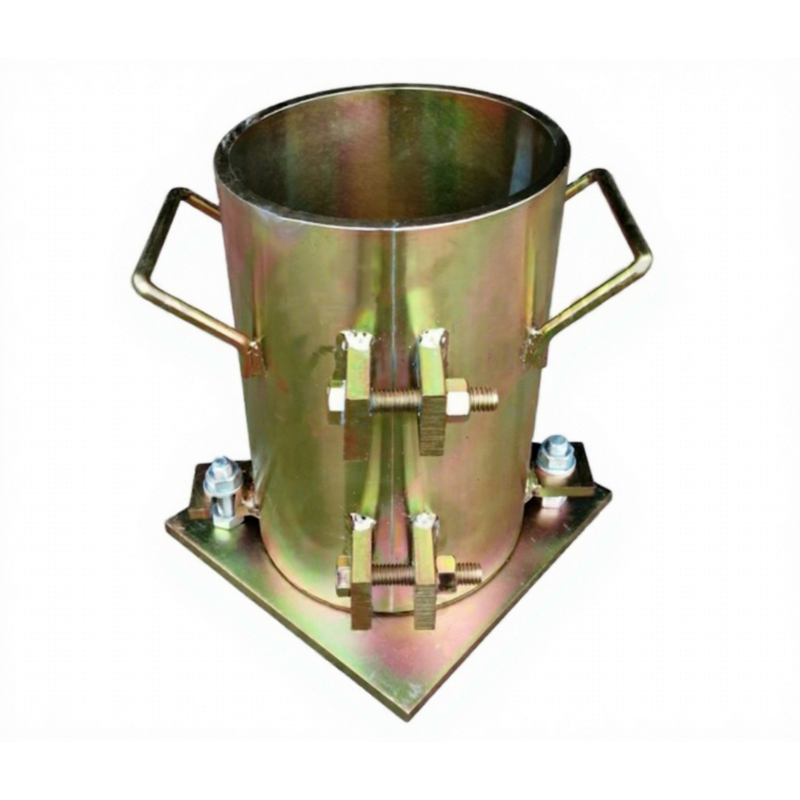 Concrete Test Mold Factory - Blank Square Plastic Test Mould