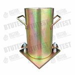 Concrete Test Mold Factory - Blank Square Plastic Test Mould