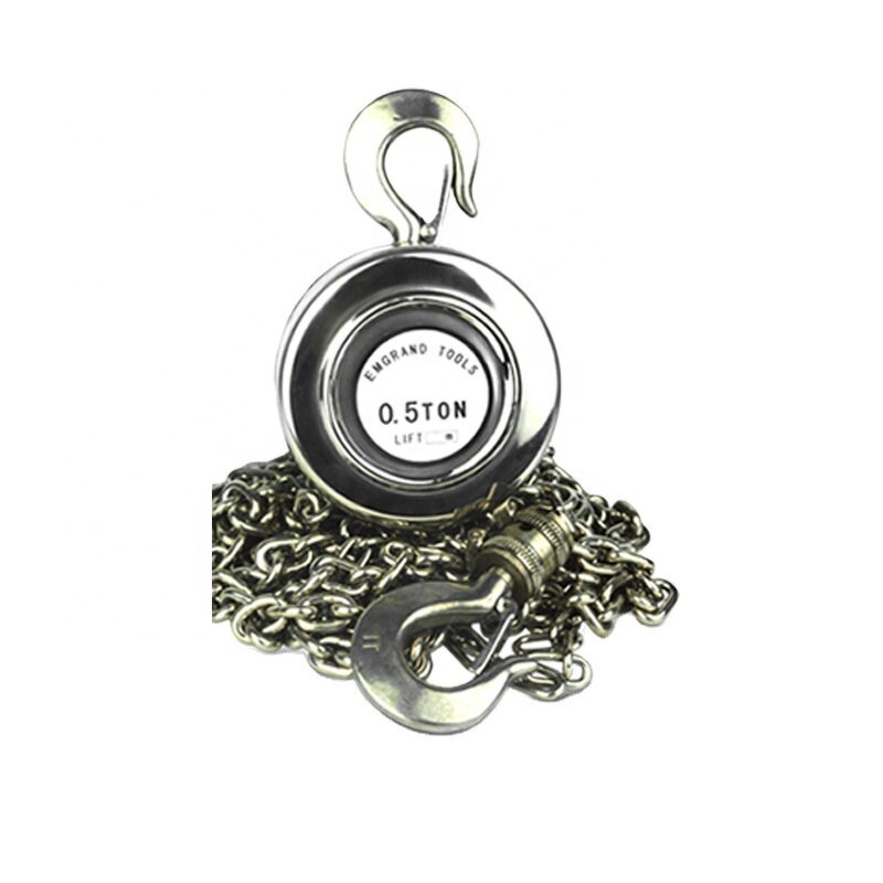 Manual Hoist Manufacturer - HSZ Anti-Collision Stainless Steel Chain