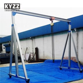 Gantry Crane Manufacturer - 500kg Portable Aluminum Marine Deck Crane