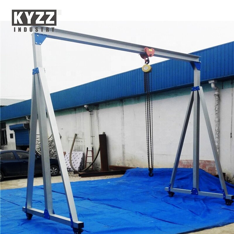 Gantry Crane Manufacturer - 500kg Portable Aluminum Marine Deck Crane