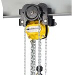 Manual Chain Hoist Manufacturer - Low Headroom with Gear Trolley 0.5-10T