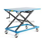 Scissor Lift Table Manufacturer - MP-A Manual Cranking Hydraulic Mobile