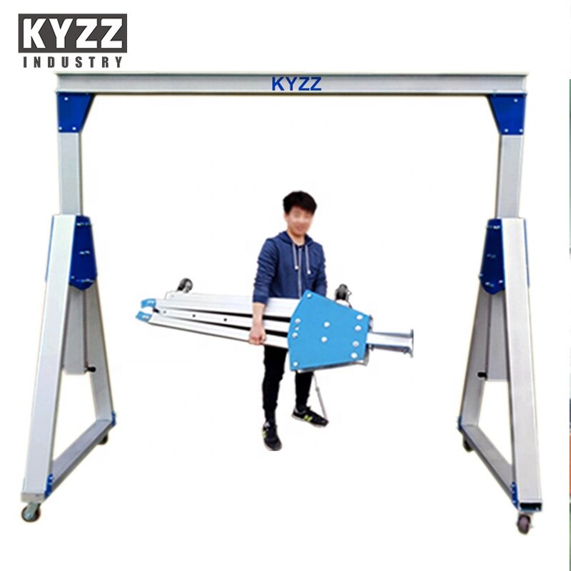Gantry Crane Manufacturer - Light Duty Portable Aluminum Mobile Crane
