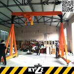 Gantry Crane Manufacturer - Mini 3-5 Ton Portable Hoist Winch Crane