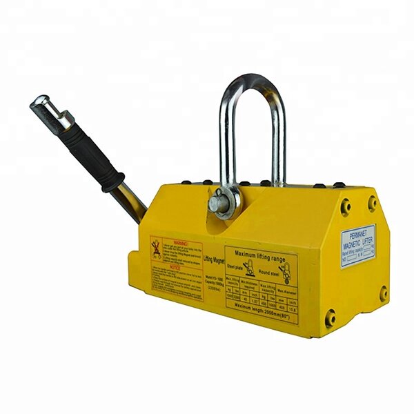 Magnetic Lifter Manufacturer - 500kg-2Ton Portable Steel Plate Lifter