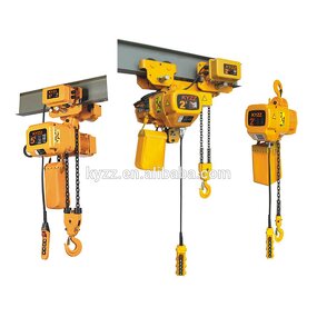 Electric Chain Hoist Manufacturer - 2 Ton with Electric Monorail Trolley