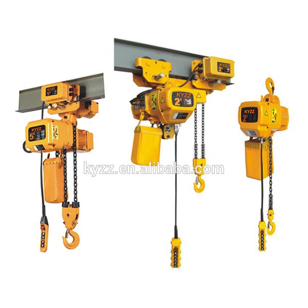 Electric Chain Hoist Manufacturer - 2 Ton with Electric Monorail Trolley