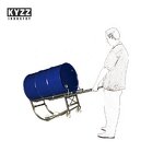 Drum Transporter Manufacturer - 55 Gallon Manual Drum Cradle Transporter
