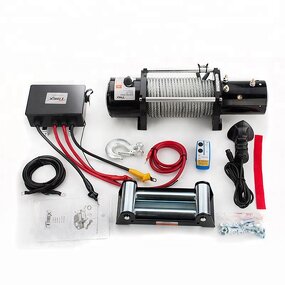 Electric Winch Manufacturer - Mini 12000 LBS 12V 24V 4WD Off Road