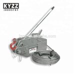 Hand Winch Manufacturer - 3.2 Ton Aluminum Wire Rope Tirfor Winch