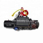 Electric Winch Manufacturer - Mini 12v 12000lbs Offroad 4x4 Synthetic Rope