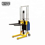 Hydraulic Pallet Stacker Manufacturer - 400kg Light Weight Portable Platform