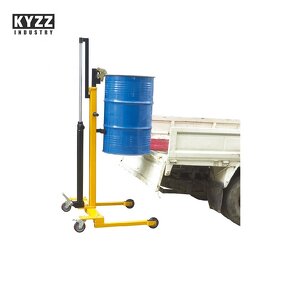 Drum Truck Manufacturer - 300kg Manual Hydraulic Lifting Drum Trolley