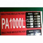 Mini Electric Hoist Manufacturer - 110v 220v 100kg Wire Rope Hoist