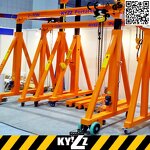 Gantry Crane Manufacturer - Mini 3-5 Ton Portable Hoist Winch Crane