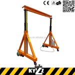 Gantry Crane Manufacturer - 1-10 Ton Semi Self Propelled Electric Crane