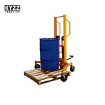 Drum Handler Manufacturer - 400kg Manual Hydraulic Ergonomic Drum Truck