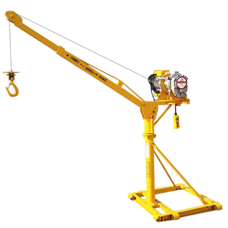 Shop Crane Manufacturer - Portable 300-500kg Electric Construction Crane