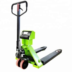 Hand Pallet Truck Manufacturer - KYZZ Alloy Steel 2-5 Ton with Scale