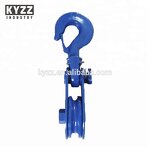 Snatch Block Manufacturer - New 8-50 Ton Steel Hook Shackle Pulley