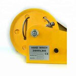 Hand Winch Manufacturer - 1800LBS Portable Manual Brake Boat Winch