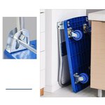 Wheelbarrow Trolley Manufacturer - Four-wheel Thick Flat Portable Trailer