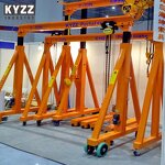Gantry Crane Manufacturer - Single Girder Electric Hoist Mobile Crane