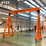 Gantry Crane Manufacturer - 1-10 Ton Semi Self Propelled Electric Crane
