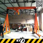 Gantry Crane Manufacturer - A-Frame Self-Propelled Electric Portable Crane