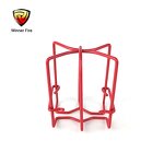 Fire Sprinkler Cage Manufacturer - Red One Piece Powder Coated Cage