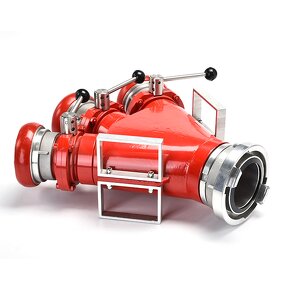 Water Distributor Manufacturer - Fire Brigade Three Ways Water Distributor