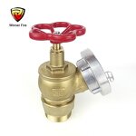 Fire Hose Angle Valve Manufacturer - 2 Inch Brass Oblique with Storz