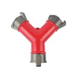 Siamese Wye Manufacturer - 1.5inch QC Plain Forestry Wye Connection