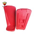 Fire Extinguisher Stand Manufacturer - Floor Mounted Single Red Plastic Stand